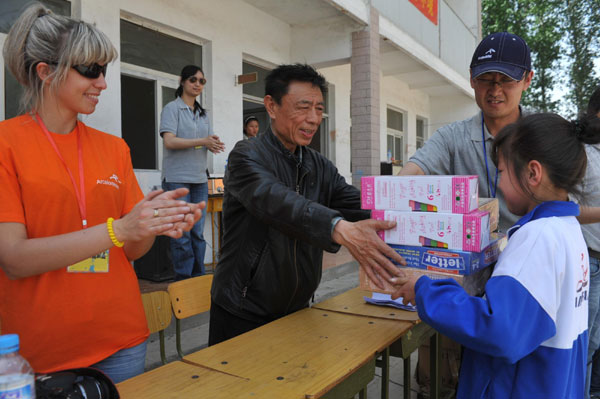 Students hold 'Mini Olympic Games' in Beijing