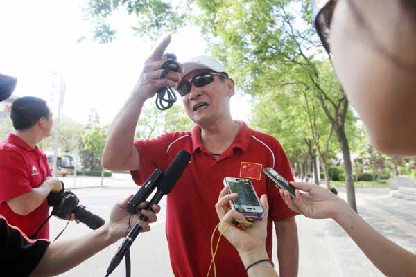 Race-walkers train for London Games in Beijing