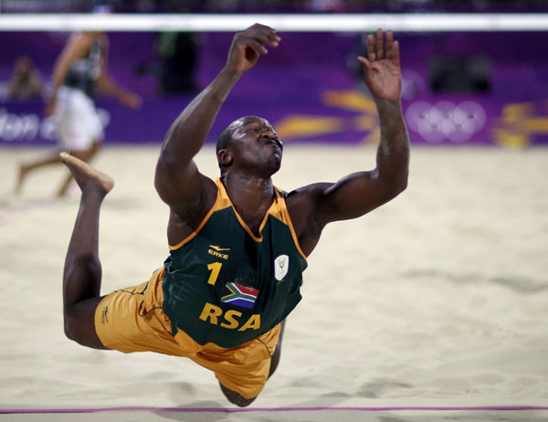 Men's beach volleyball preliminary matches