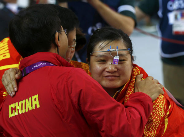 Guo wins women's shooting 10m air pistol