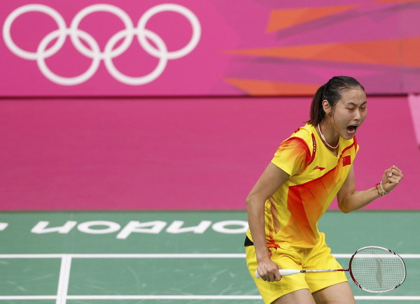 Wang upsets Indian hope, Denmark take bronze