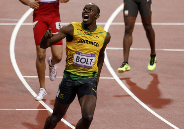 Imperious Bolt blazes to sprint double-double