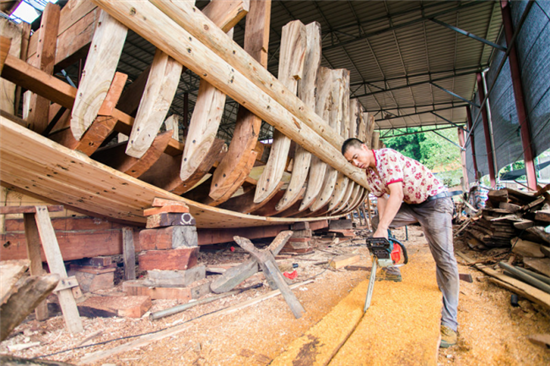 Tianjin University establishes database for rebuilding ancient ships