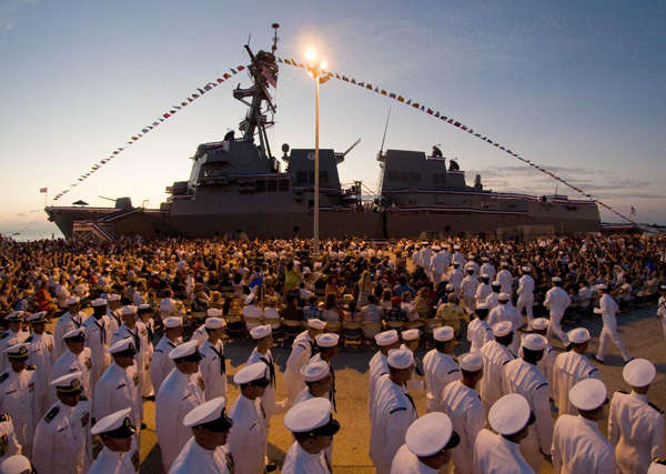 USS Spruance commissioned in Key West