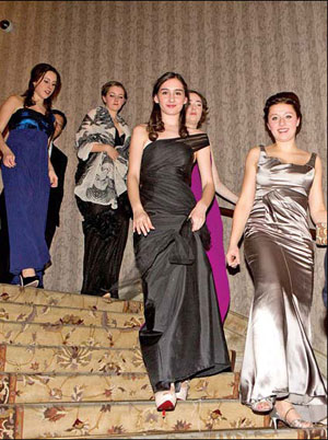 Debutante ball bounces back