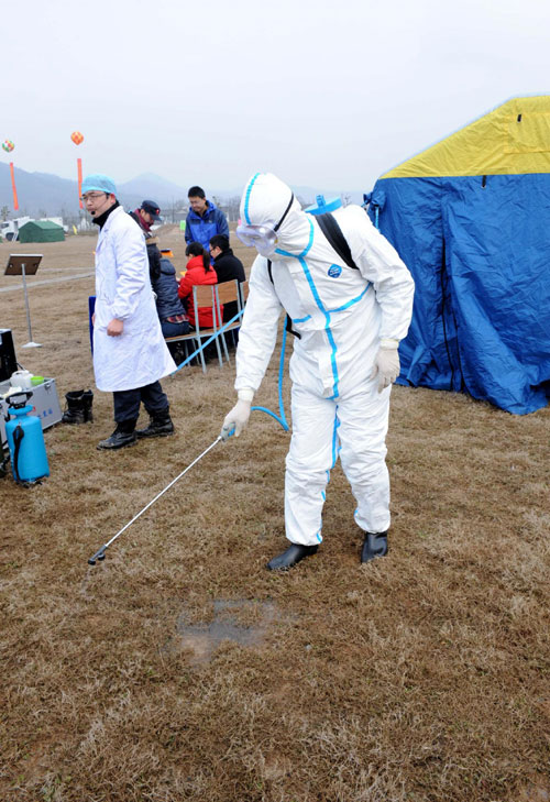 Nuclear aid drill in E China