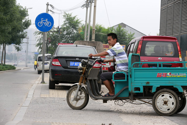 Construction of parking lots still in slow lane