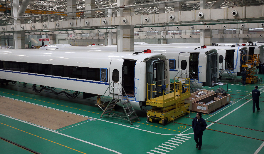 Maglev trains speeding toward greener future