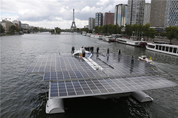 World's largest solar-powered boat