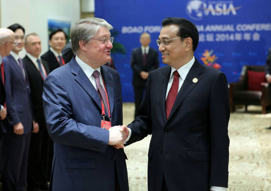 Li attends opening ceremony of Boao Forum