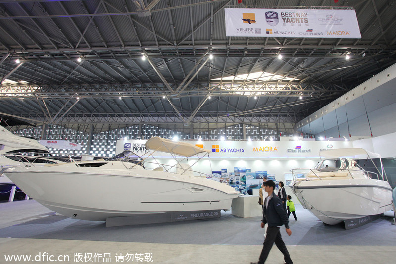 Boat show opens in Shanghai