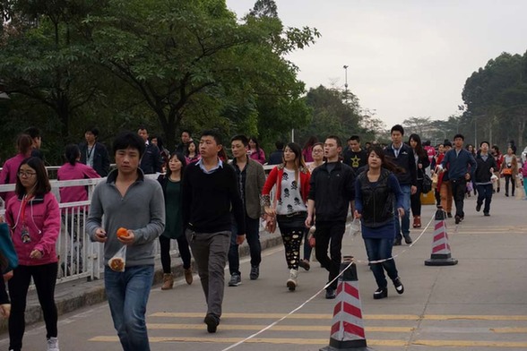 Foxconn soldiers on in Shenzhen