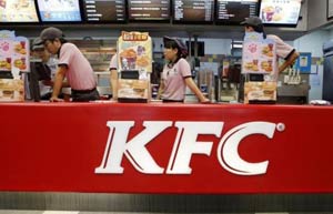 Top 10 fast-food chains in China