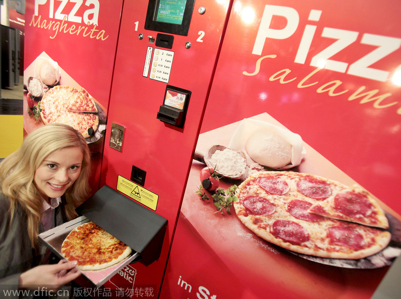 Unusual goods sold by vending machines