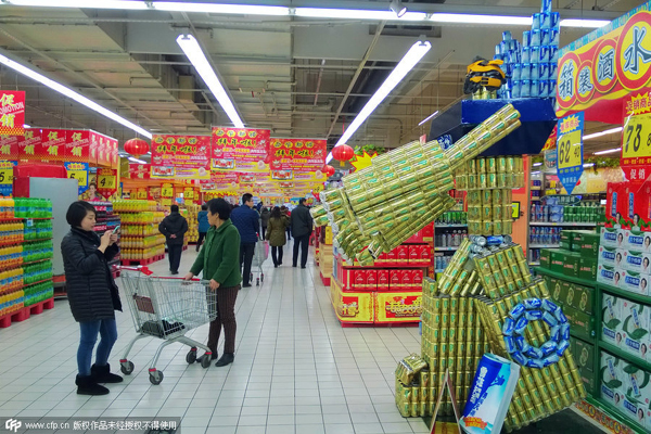 Amazing artworks in supermarkets