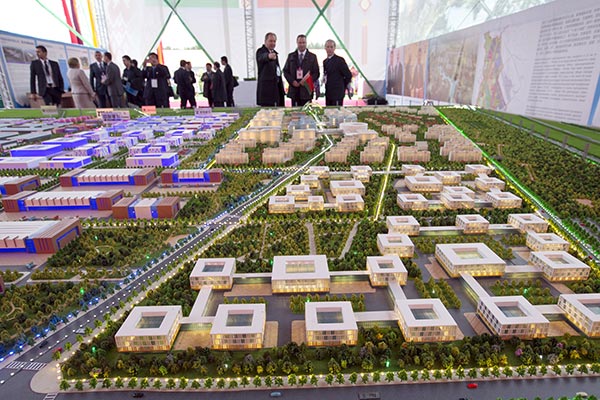 Sinomach, China Merchants build 'a pearl on Silk Road' in Belarus