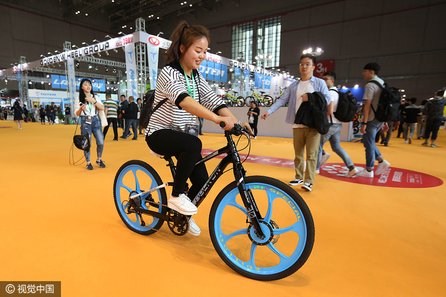 Bicycle-themed expo kicks-off in Shanghai