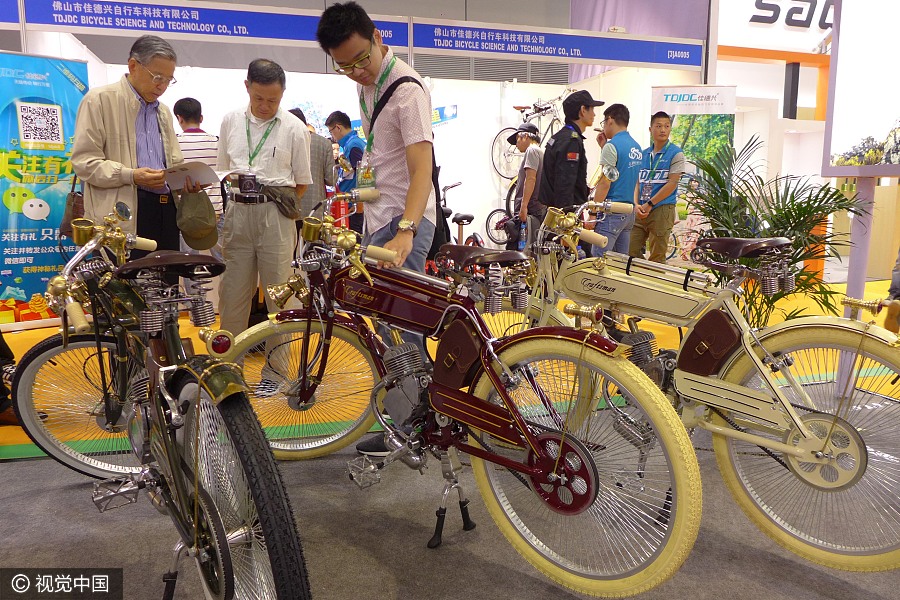 Bicycle-themed expo kicks-off in Shanghai