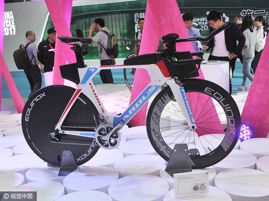 Bicycle-themed expo kicks-off in Shanghai