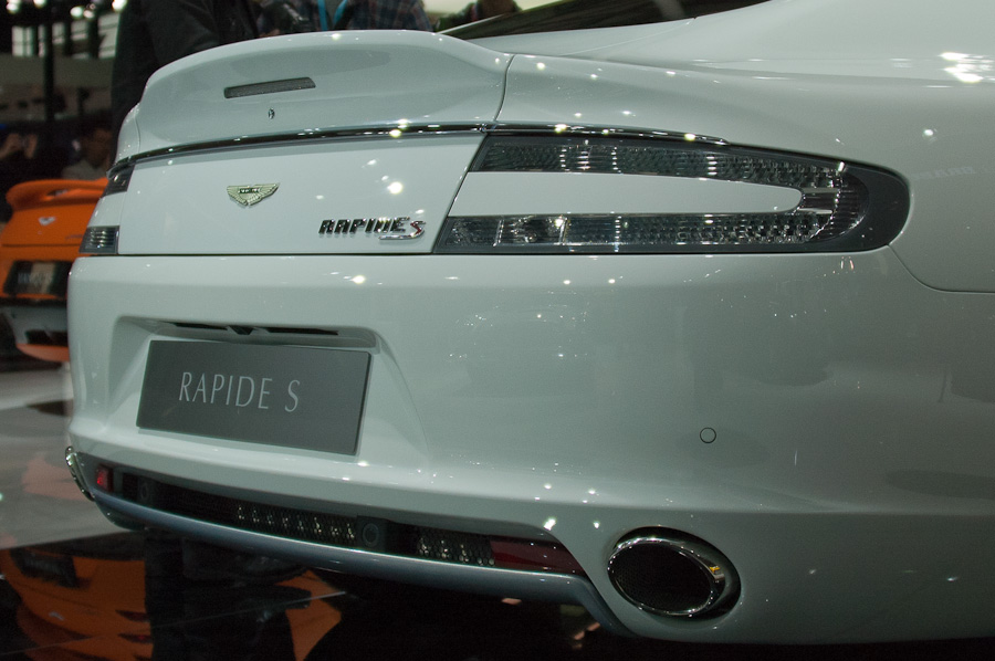 China launch of Aston Martin Rapide S at Shanghai Auto Show 2013