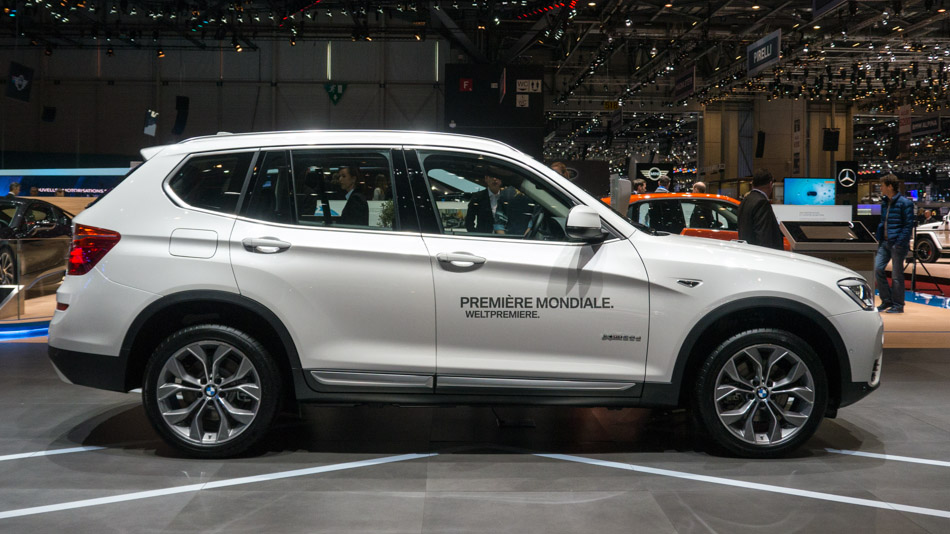 BMW X3 world premiere at Geneva Motor Show