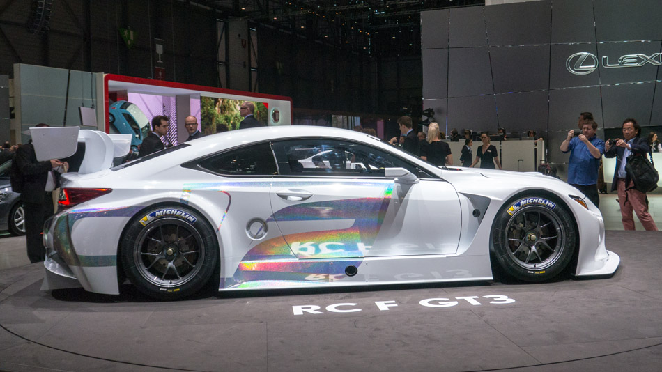 Lexus RCF GTS at Genveva motor show