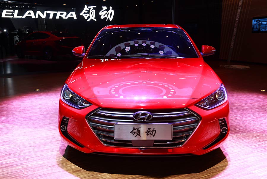 New arrival: Beijing Hyundai all-new Elantra