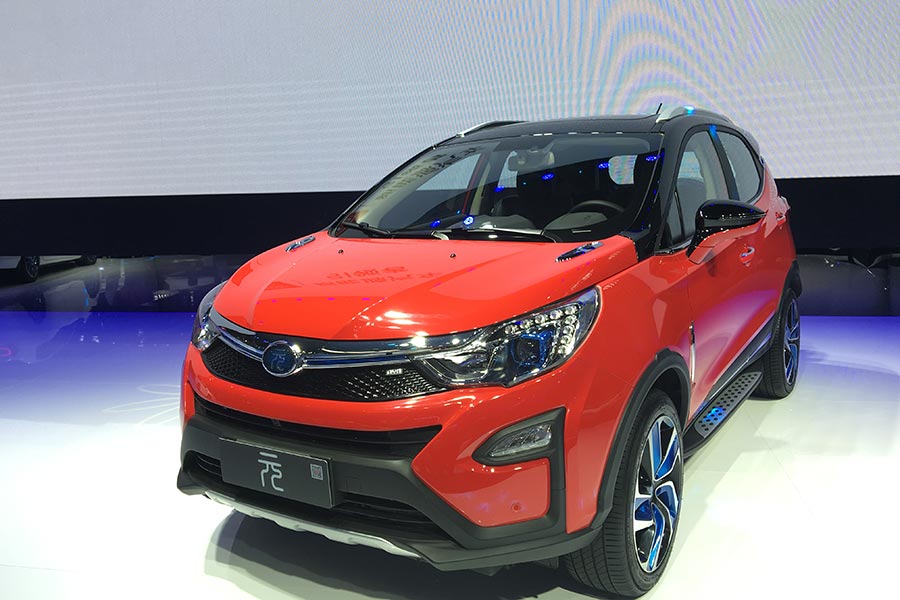 Top 6 domestic new-energy vehicles at Beijing auto show