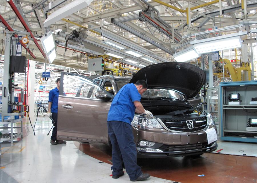 Top 7 auto making employers in China