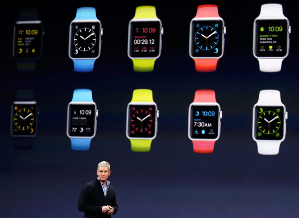 Apple unveiled first wearable watch