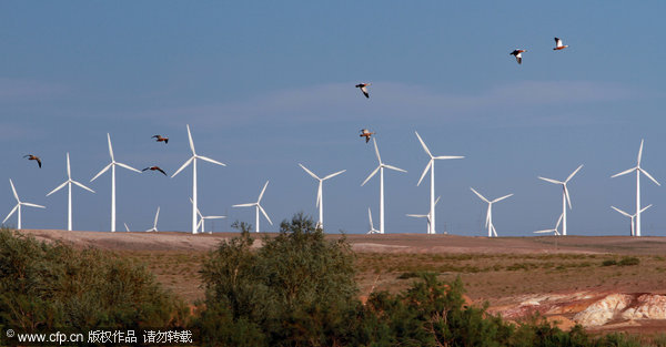 Clean energy helps to preserve natural beauty in Xinjiang