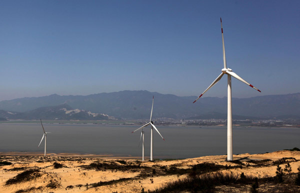 Wind Farm connects to grid