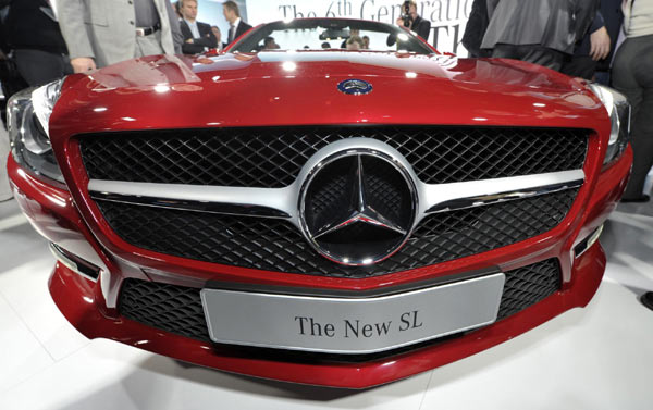 Mercedes-Benz 2013 SL-Class world premiere