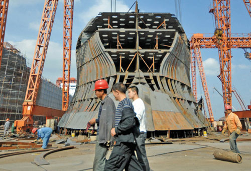 Shipyards heading for stormy waters