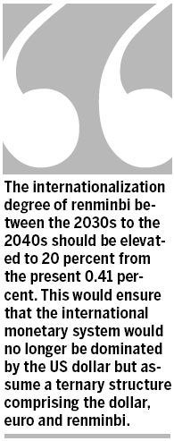 Internationalization of renminbi