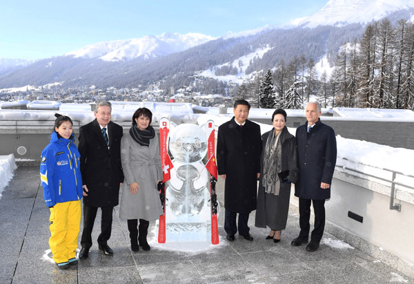 President Xi helps launch Chinese-Swiss tourism year