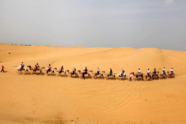 Unique charm in desert tourism