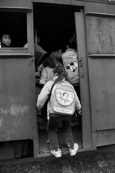 China's only existing steam train