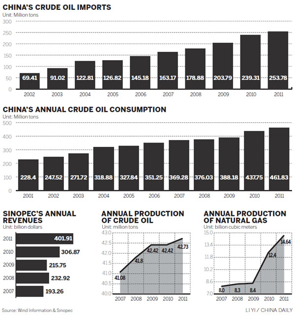 Fu helps Sinopec navigate overseas markets