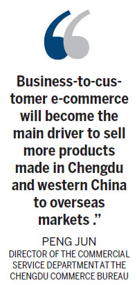 E-commerce fuels Chengdu's trade growth