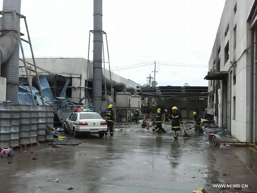 Factory blast kills 69, injures 150 in Kunshan