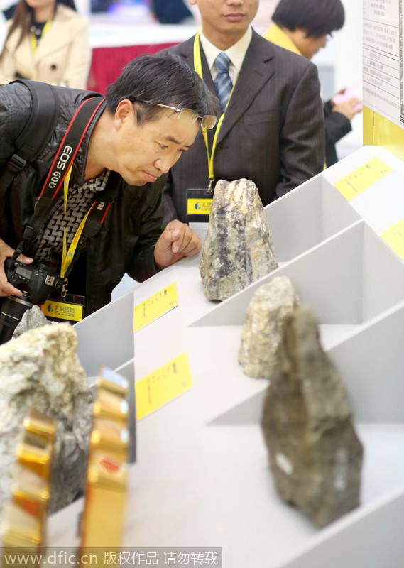 Gold shines at mining expo