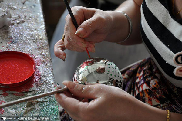 Christmas comes early to Santa's workshop in Yiwu