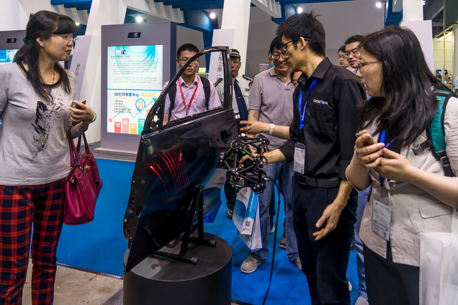 Shanghai's 3D printing expo attracts over 100 companies