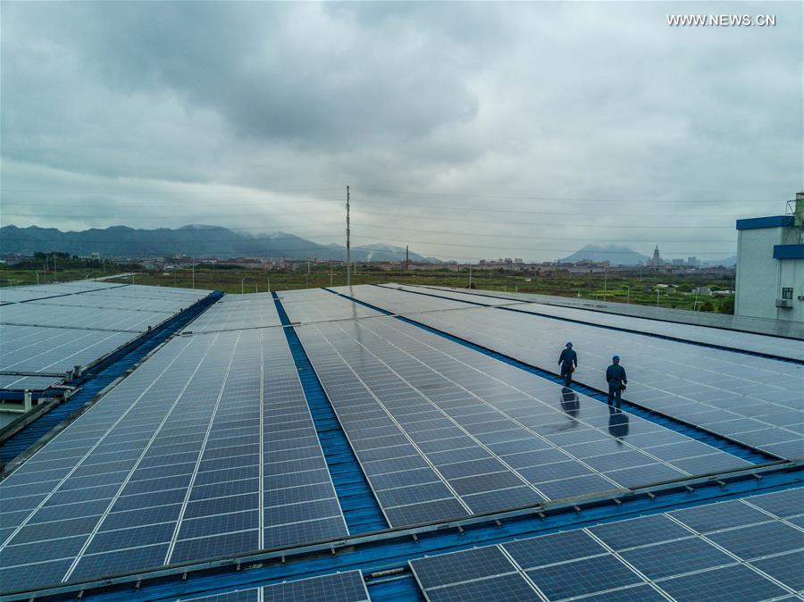 E China's rooftop photovoltaic power station generates 75m kWh of electricity