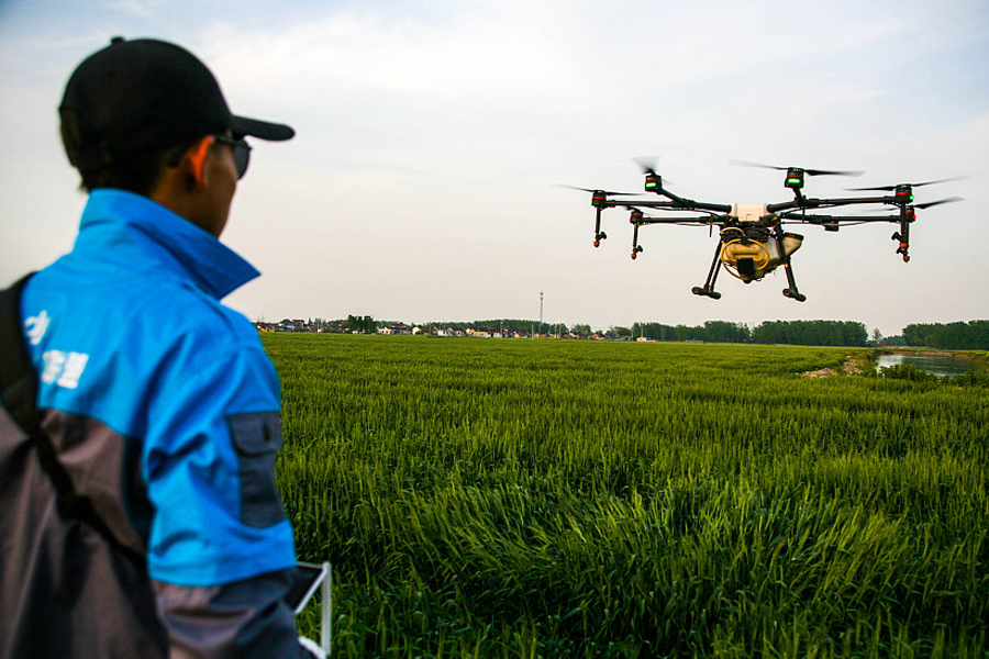 Drones drive intelligent agriculture