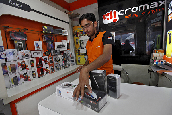 Top 5 vendors in India's smartphone market