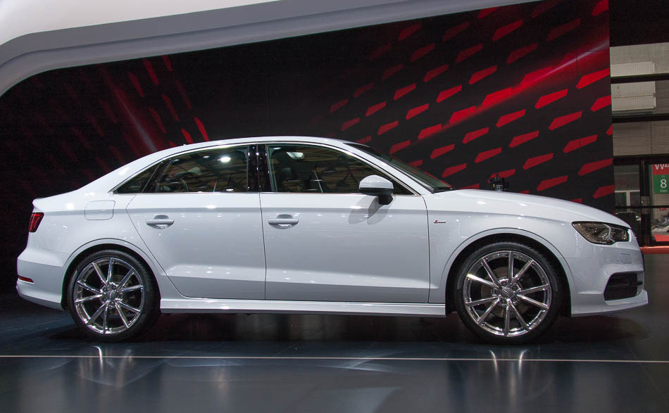 Audi A3 sedan world premiere at Shanghai auto show 2013