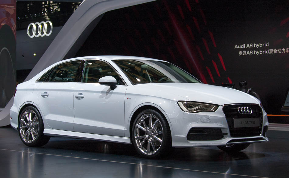 Audi A3 sedan world premiere at Shanghai auto show 2013