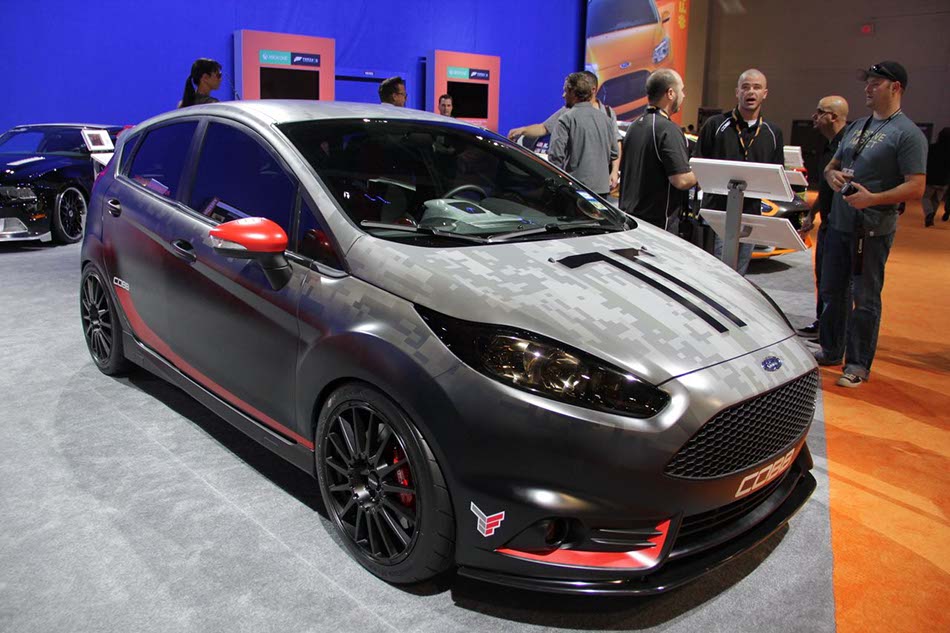 Ford Fiesta ST modified by COBB at SEMA Show